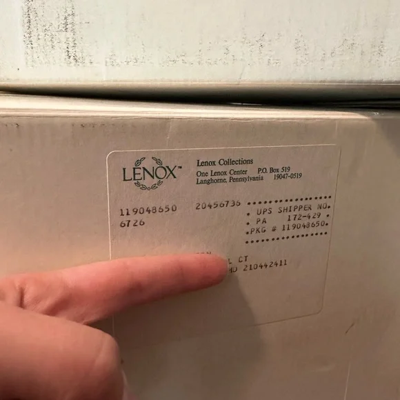 Original Lenox Spice Village Canister Set of 5 - 1990/1991. Pre owned. - Picture 16 of 16